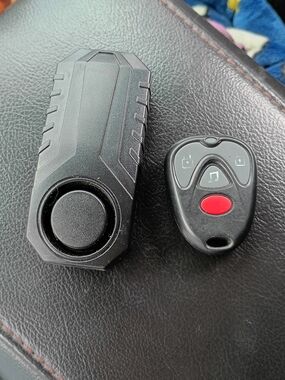 Universal Black bike / Motorcycle Alarm Siren with Remote